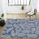 Mechling Nevis Palm Frond Navy/Ivory Indoor/Outdoor Rug