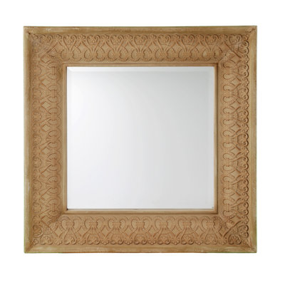 Dyerlane Wood Flat Wall Mirror