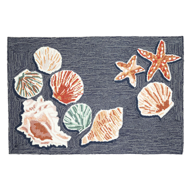 Tapis de cuisine Fernando, Rectangle l 24 po x L 36 po, Marine
