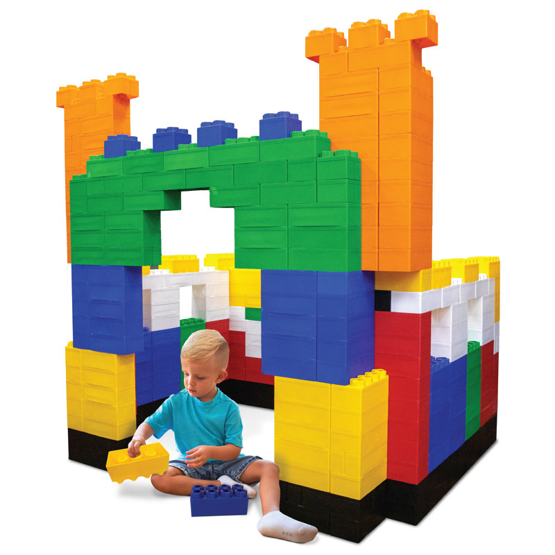 Biggoblocks Big Blocks, 366 pièces, pour les enfants de 4 à 8 ans, Multi-couleur, 49.88" H x 24" W x 24" D