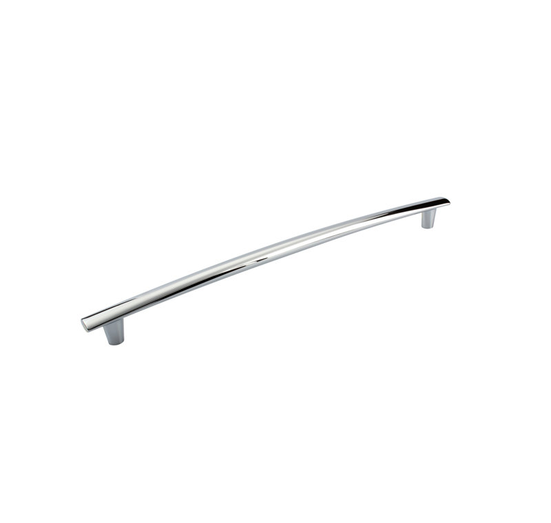 Poignée barre 12 5/8" au centre, Chrome poli