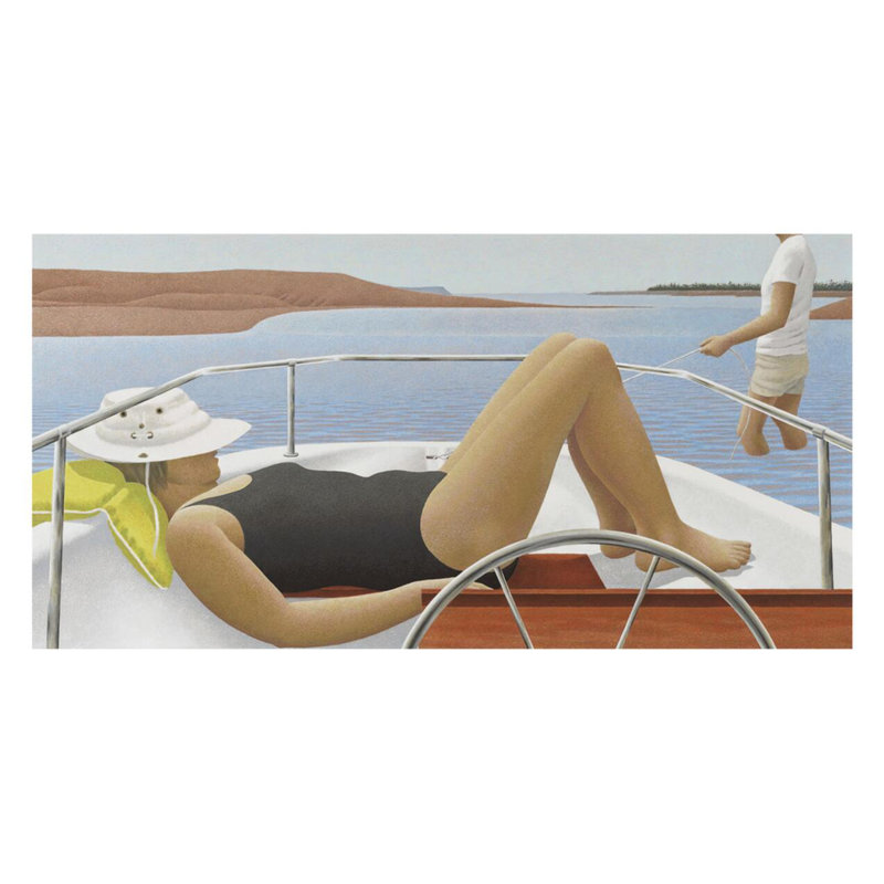 «Low Tide» par Alex Colville - Impression giclée, H 22 po x l 28 po