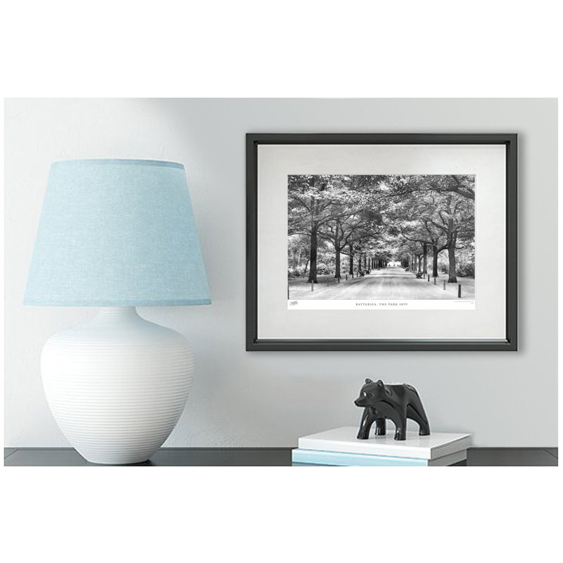 Battersea, the Park 1899 1 Piece Single Picture Frame Wall Art, 45cm H x 60cm W x 2.3cm D