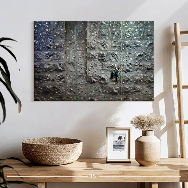Sireci Climbing Practice, 16" H x 24" W