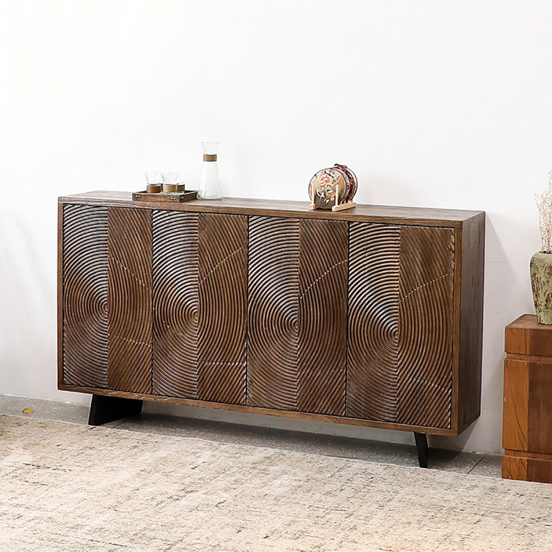 Buffet de style Wabi-sabi