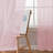 Sheer Curtains 2 Panels Set Rod Pocket Fimly Voile Solid Blush Window Curtain Panels For Living Room Bedroom Soft Voile Sheer Curtains & Drapes-1498551231