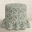 Ruffle Drum Ottoman-1529891462