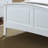 Durable Particle Board Casual Style White King Bed For Comfortable Relaxation