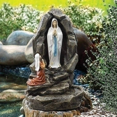 Design Toscano The Blessed Virgin Mary Heavens Light Statue - Off-white :  Target