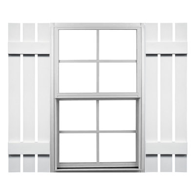 Mid-America 12'' Board & Batten Shutters