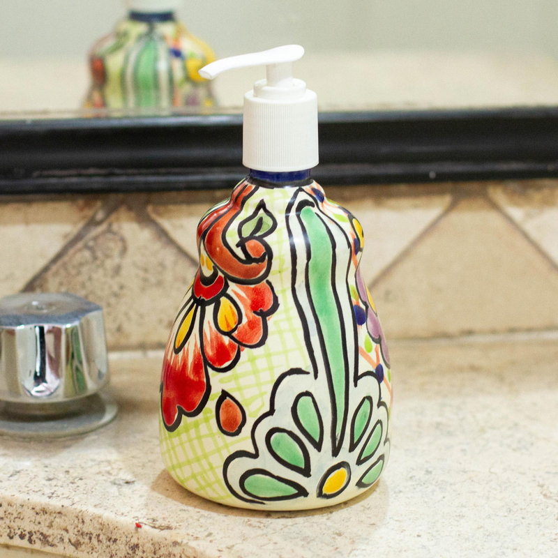 Thanisha Ceramic / Porcelain Soap Dispenser