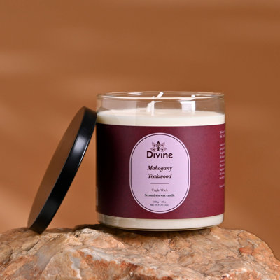 Woodsy Scented Jar Candle