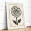 Dahlia Study Botanical - Framed Print-1393743068-1393743069