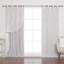 Paire de rideaux occultant Fortney Rose Sheers Max-1048027439-1048027435
