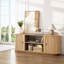 Meuble télé 62 po avec porte tambour-1089533278