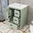 Modern Bathroom Vanity with Ceramic Sink, 3 Drawers and Soft-Close Door Cabinet-439811639