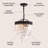 Kingsdown 2-Light Unique / Statement Tiered Chandelier-27089597