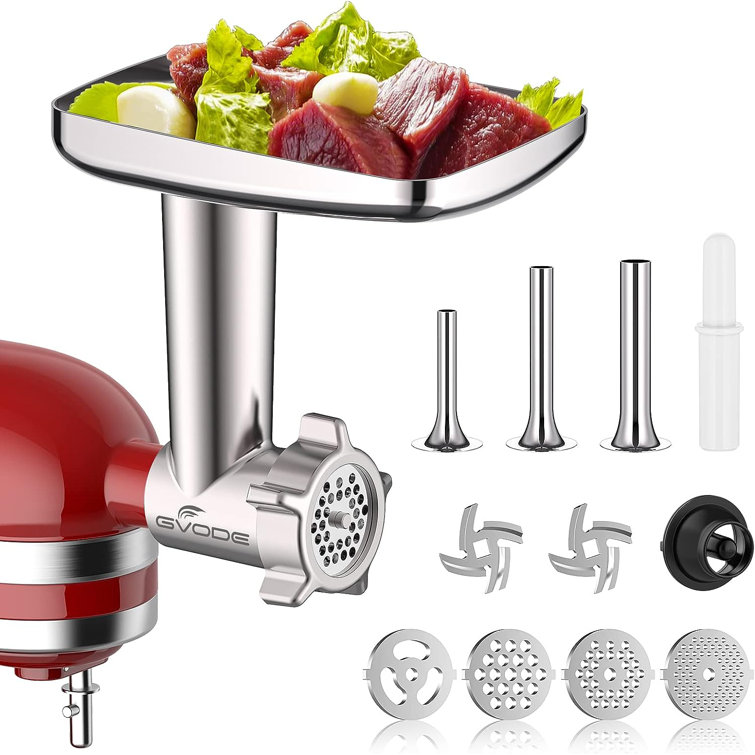 Commercial Meat Grinder Sausage Stuffer Attachment For KitchenAid