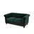 Monahans Chesterfield Velvet Loveseat, Rolled Arm Sofa With Diamond Tufting-151394945