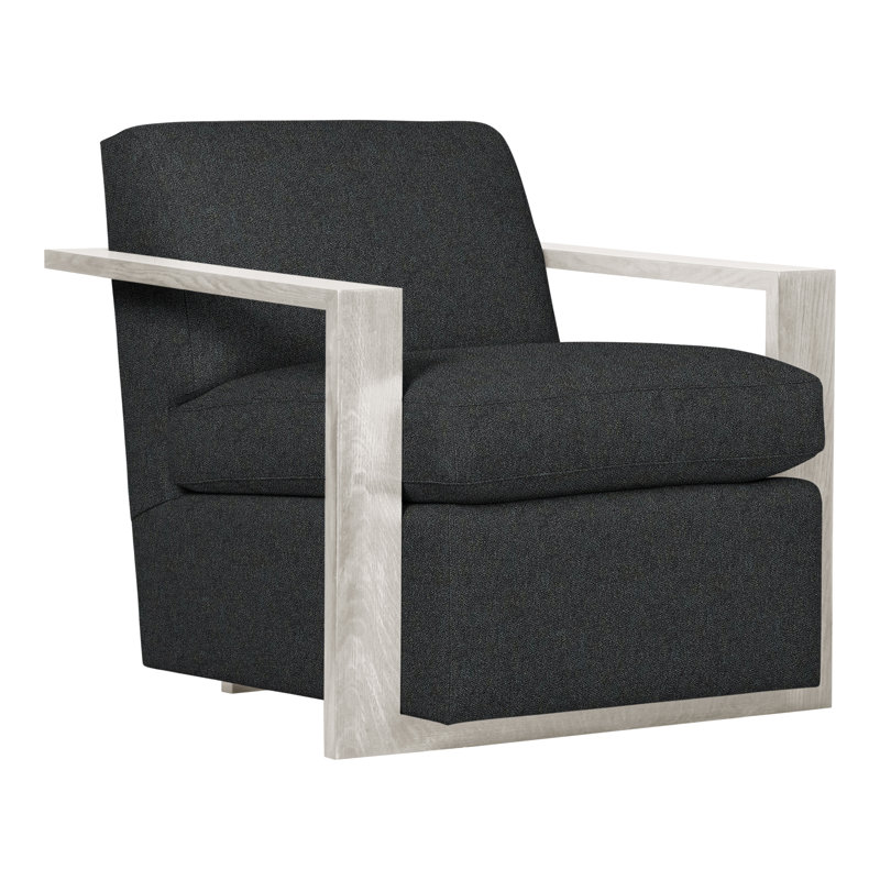 Thom Filicia Home Upholstered Armchair, Ian Lagoon, Casa Blanca