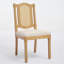 Ensemble de 2 chaises d'appoint avec dossier en rotin-1297321623