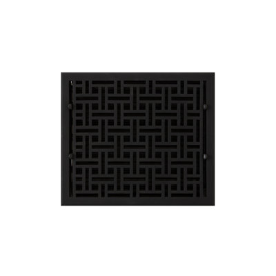 Wicker Style Cast Iron Wall Register