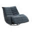 Fauteuil inclinable et oscillant Talmon Shadow Chenille-1713304762