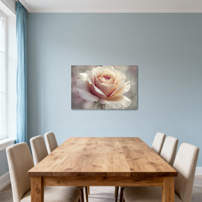 Plantes et fleurs, rose doux, gros plan, art floral, H 16 po x l 24 po