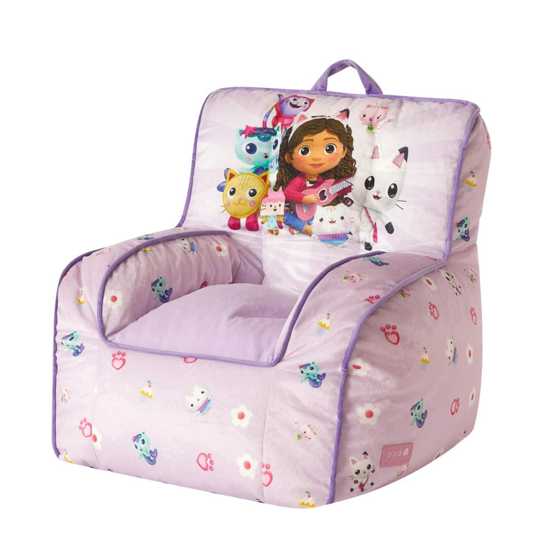 Gabby's Dollhouse Square Bean Bag Chair