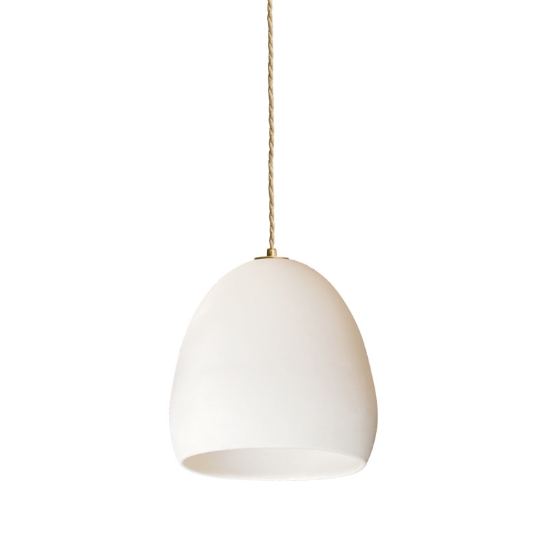 Clay 1 - Light Pendant, Matte Black, LED Bulb, Bronze