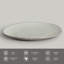 Assiette plate en grès de 12,2 po Pistache