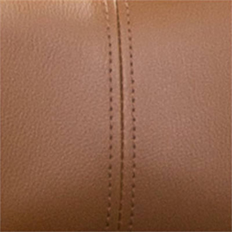 Leopoldo Swivel Upholstered Adjustable with Metal Frame, Camel