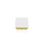 Table de chevet 18 po en blanc et jaune (1 tiroir)-1995539921