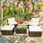 Mads 4 - Person Patio Conversation Set with Cushions-1817746443