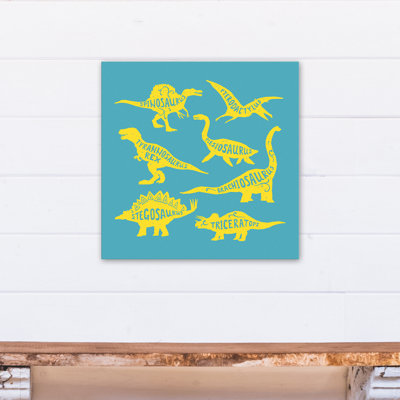 Art sur toile dino names Amapola