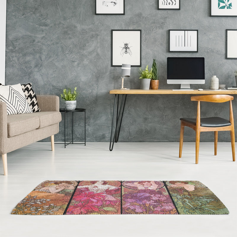 Chenille Indoor Rug, Rectangle 3' x 5'