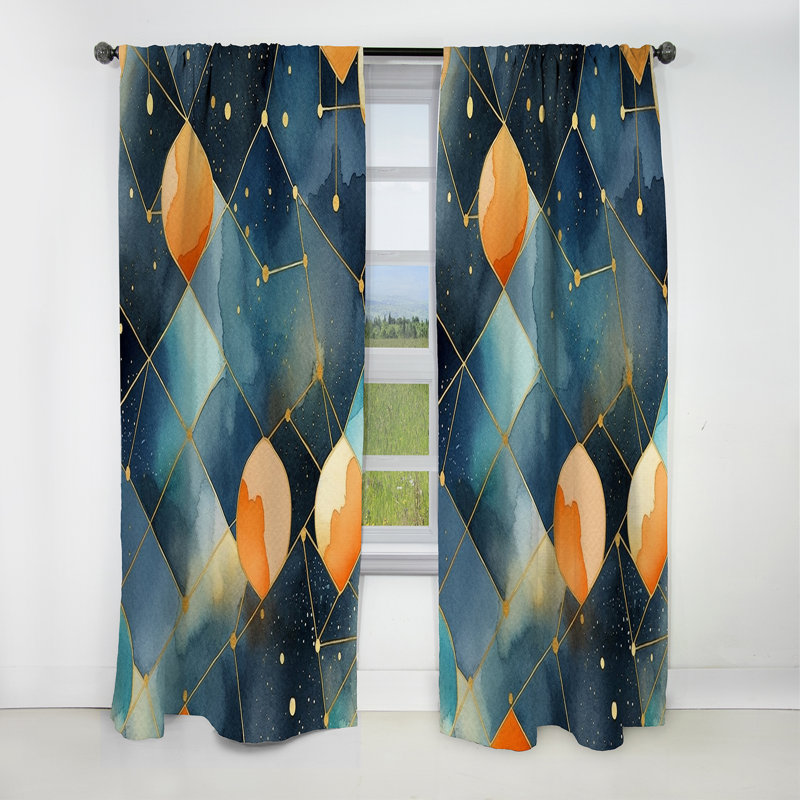 Dolceto - Rideau scandinave - Rideau occultant - 1 panneau, L 52 po x L 95 po