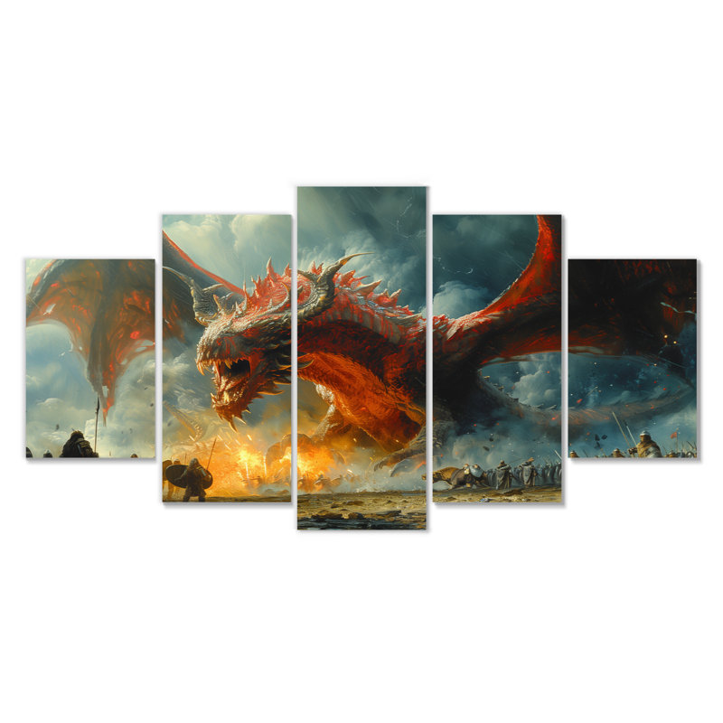Sotelo - Dragons Wall Art Set