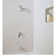 Zarina Pressure Balance Tub and Shower Faucet with Lever Handle and Posi-Temp