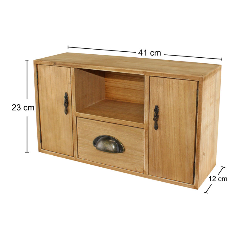 Fleck Wood Desk Organiser
