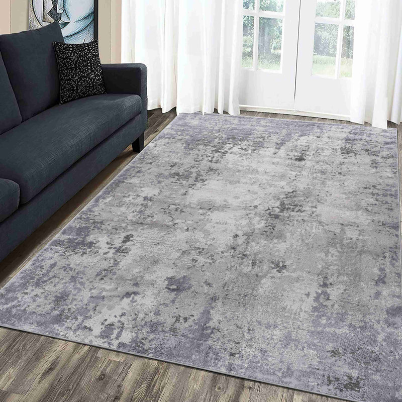 Collection Abstract Area Rug, Rectangle 6'7" x 7'9"
