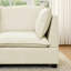 Canapé modulaire Cloud Couch 4 places avec 2 repose-pieds en chenille-472604889