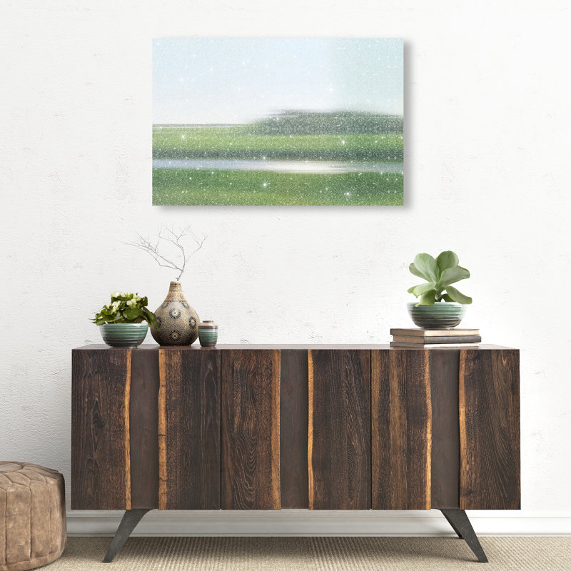 Velocity Meadow II Print by Oliver Gal, 10"H x 15"W, Gallery Wrapped