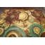 Tapis oriental contemporain à teinture végétale 9 x 12