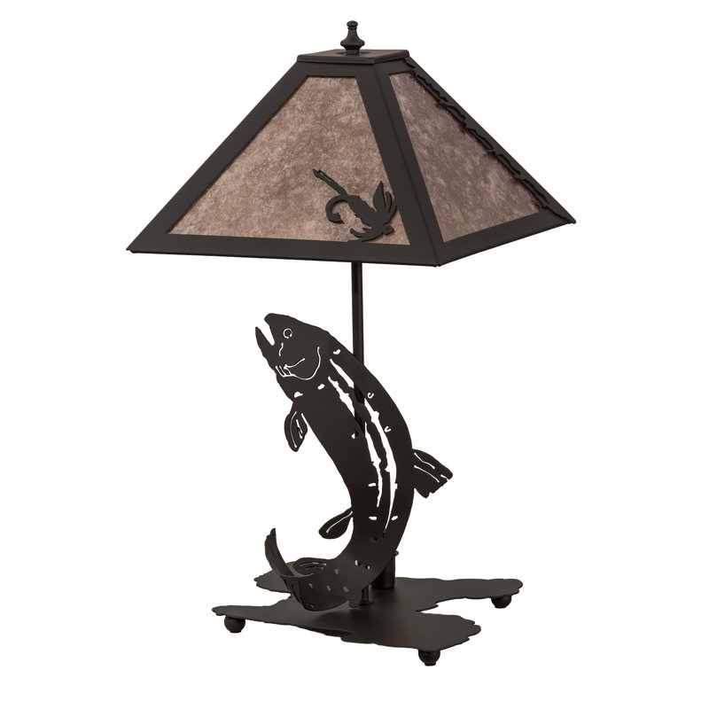 Rustic Lodge Table Lamp