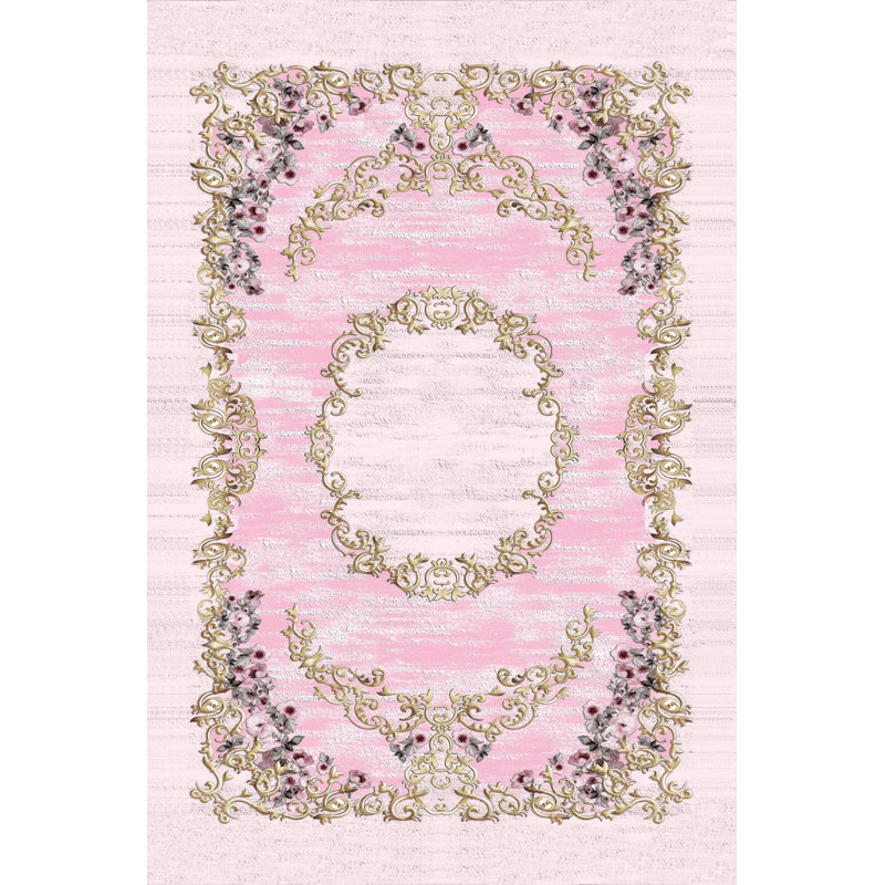 Premium Woven Area Rug, 100% Polyester, 4.6 x 7.2 ft | Antibacterial, Non-Slip PVC Dot Underside | 3D Digital Printing, Machine Washable, Pile Height: 0.3 in | Ideal for Living Room, Bedroom, and Dining Spaces