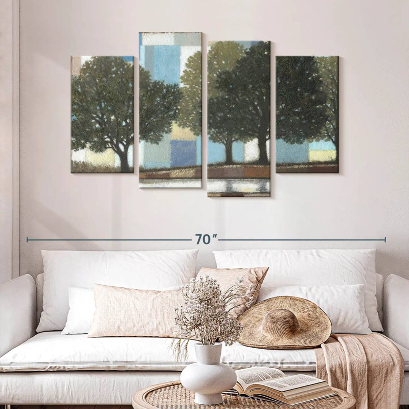 Avery Patchwork Grove, 32" H x 52" W