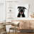 Brampt Smiling Black Pitbull-109381487