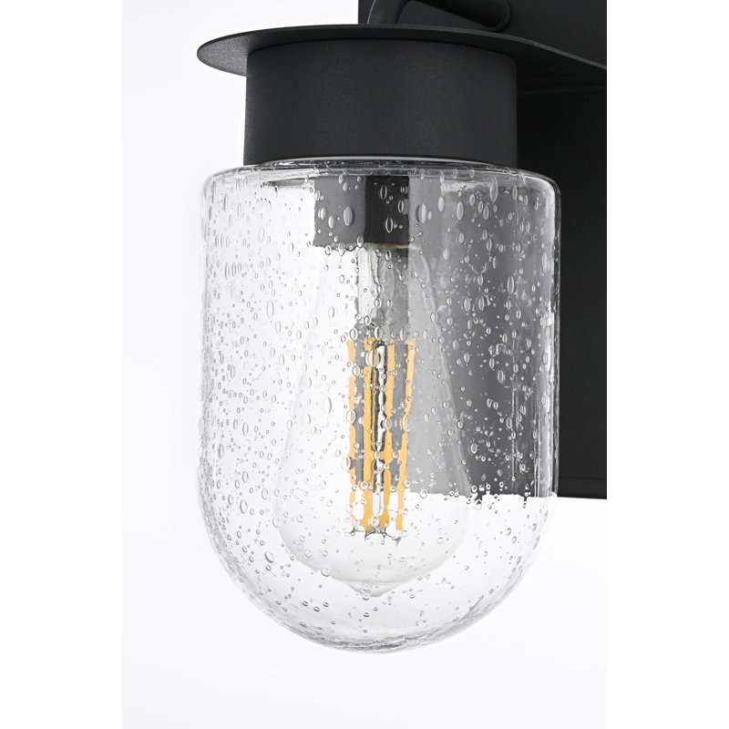 Rafael Outdoor Wall Sconce in Black