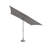 2.4mx3m Crank and Tilt Rectangular Parasol Grey Powder Coated Pole (38mm Pole, 8 Ribs) This parasol is made using Polyester Fabric which has a Weather-Proof Coating & UPF Sun Protection Level 50-2135400231